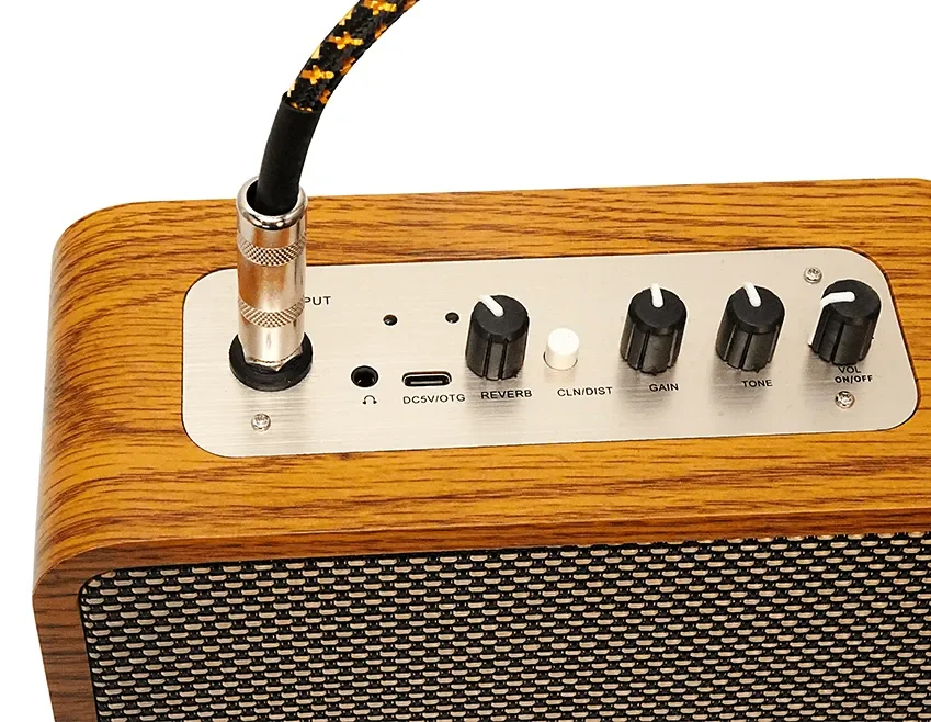 BlackNote10 portable guitar amplifier OTG recording and headphone functions