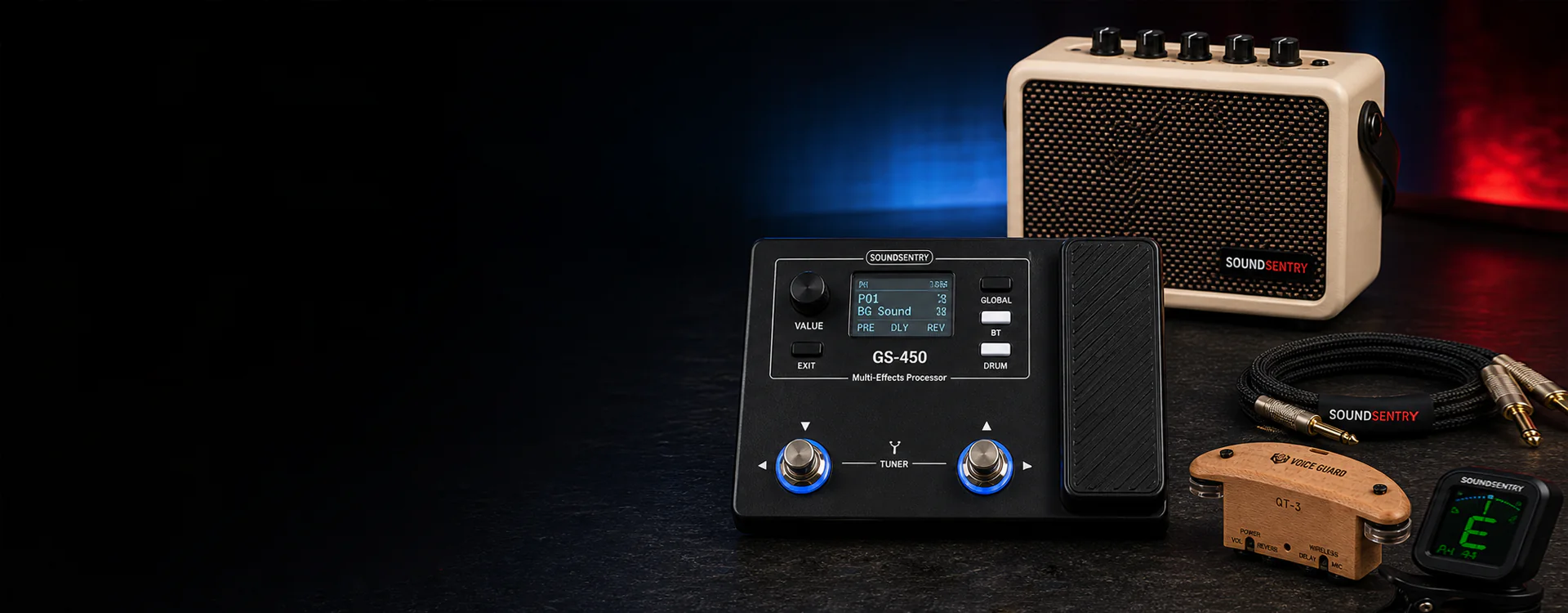 OEM/ODM guitar amplifiers and music accessories by Sound Sentry Music