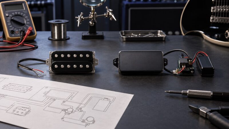 Active vs Passive Guitar Pickups for OEM Guitar Programs