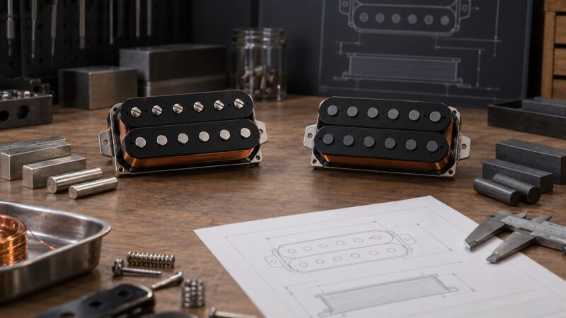 Alnico vs Ceramic Guitar Pickups for OEM Programs