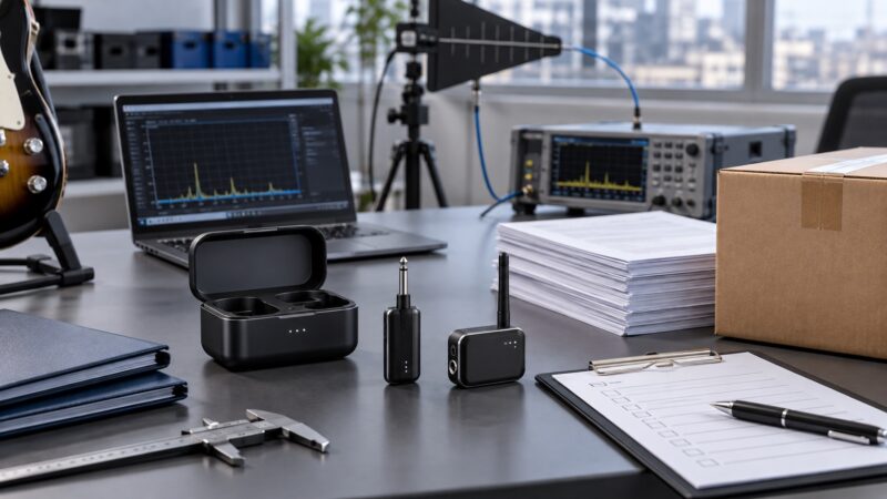 Wireless Guitar System Import Documents and Compliance Checklist